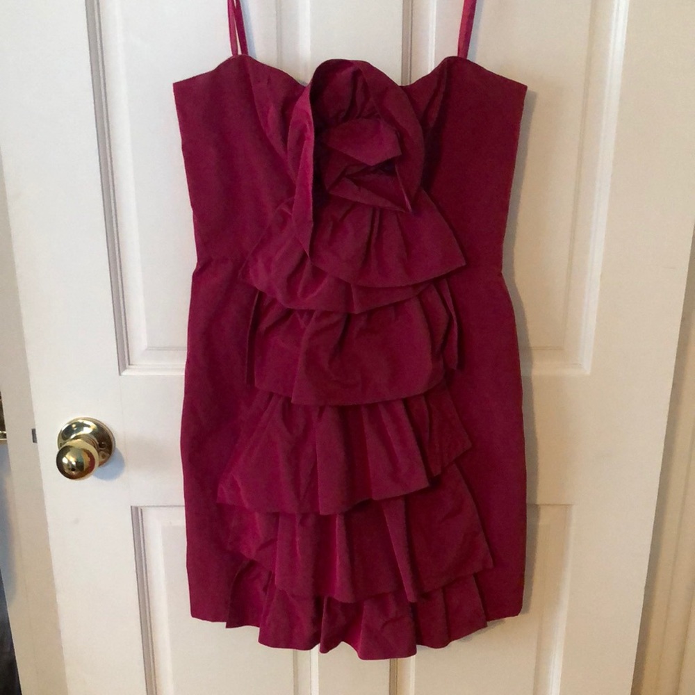 BCBGMaxazria Ruffle Dress